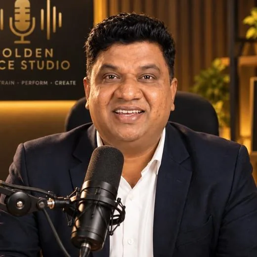 Mimicry Mahesh, voice artist and mentor