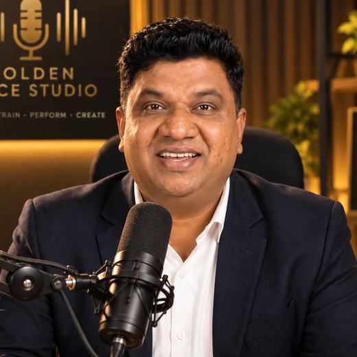 Mimicry Mahesh, voice artist and mentor